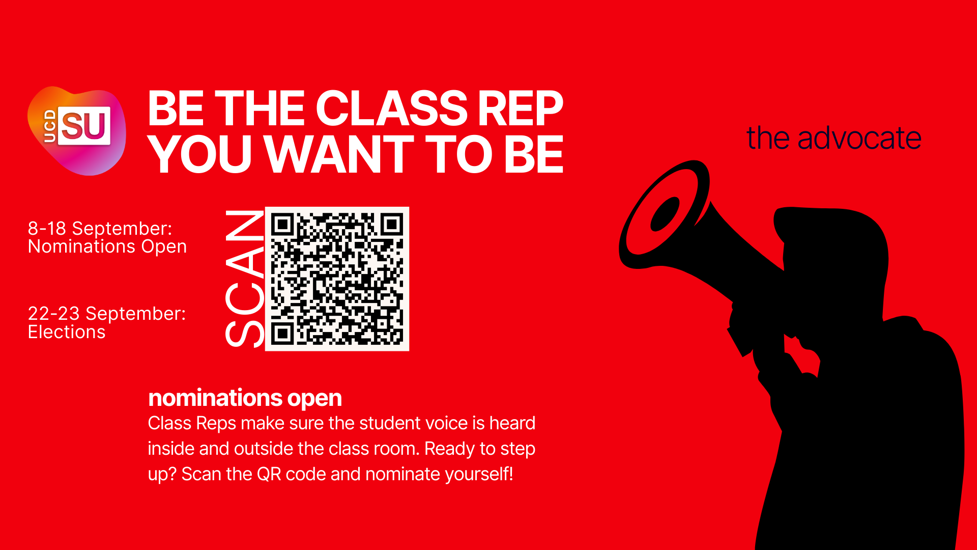 SU Class Representative Nominations and Elections